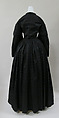 Mourning dress, silk, American