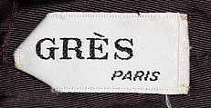 Evening dress, Madame Grès (Germaine Émilie Krebs) (French, Paris 1903–1993 Var region), Silk, French