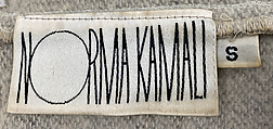Dress, Norma Kamali (American, born 1945), Cotton, American