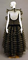 Evening dress, Pierre Cardin (French (born Italy), San Biagio di Callalta 1922–2020 Neuilly), horsehair, synthetic, French