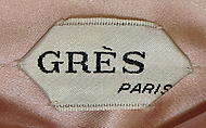 Evening dress, Madame Grès (Germaine Émilie Krebs) (French, Paris 1903–1993 Var region), silk, French