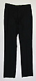 Ensemble, Helmut Lang (Austrian, born 1956), (a) cotton, synthetic; (b, c, d) wool; (e) synthetic; (f, g) leather, metal; (j) cotton, metal, Austrian