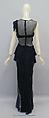 Ensemble, Helmut Lang (Austrian, born 1956), (a) silk, horsehair; (b, c) leather, horsehair, Austrian