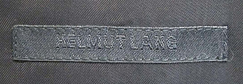 Ensemble, Helmut Lang (Austrian, born 1956), (a) cotton, synthetic; (b, c) cotton; (d, e) cotton, synthetic, rubber, Austrian