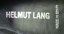Ensemble, Helmut Lang (Austrian, born 1956), (a) cotton, synthetic; (b, c) cotton; (d, e) cotton, synthetic, rubber, Austrian