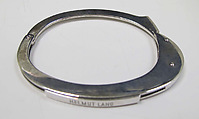 Bracelet, Helmut Lang  Austrian, sterling silver, Austrian