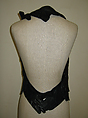 Halter, Maison Margiela (French, founded 1988), leather, French