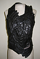 Halter, Maison Margiela (French, founded 1988), leather, French