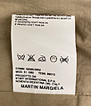 Trench coat, Maison Margiela (French, founded 1988), cotton, acetate, French