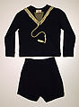 Sailor suit, wool, probably American