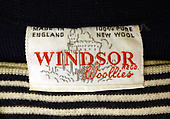 Sailor suit, wool, probably American