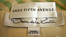 Ensemble, Oscar de la Renta, LLC. (American, founded 1965), silk, American