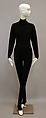 Cat suit, Donna Karan New York (American, founded 1985), 
wool/synthetic, American