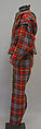 Suit, Vivienne Westwood (British, founded 1971), (a) wool, synthetic, (b) wool, British