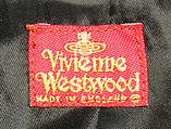 Suit, Vivienne Westwood (British, founded 1971), leather, synthetic, British