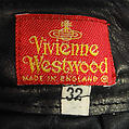 Suit, Vivienne Westwood (British, founded 1971), leather, synthetic, British