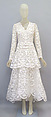 Dress, Oscar de la Renta, LLC. (American, founded 1965), silk, synthetic, American