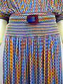 Dress, Missoni (Italian, founded 1953), linen, synthetic, Italian