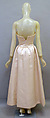 Ensemble, House of Balenciaga (French, founded 1937), silk, metal, synthetic, glass, Spanish