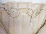 Ensemble, House of Balenciaga (French, founded 1937), silk, metal, synthetic, glass, Spanish