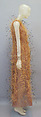 Ensemble, House of Balenciaga (French, founded 1937), silk, feathers, Spanish