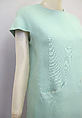 Ensemble, House of Balenciaga (French, founded 1937), Linen, silk, Spanish