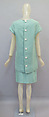 Ensemble, House of Balenciaga (French, founded 1937), Linen, silk, Spanish