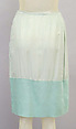 Ensemble, House of Balenciaga (French, founded 1937), Linen, silk, Spanish