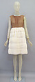 Ensemble, House of Balenciaga (French, founded 1937), mink, silk, French