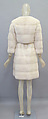 Ensemble, House of Balenciaga (French, founded 1937), mink, silk, French
