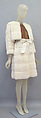 Ensemble, House of Balenciaga (French, founded 1937), mink, silk, French