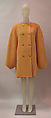 Coat, Philippe Venet (French, born 1929), wool, synthetic, French