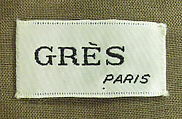 Coat, Madame Grès (Germaine Émilie Krebs) (French, Paris 1903–1993 Var region), wool, synthetic, French