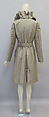 Trench coat, Viktor &amp; Rolf (Dutch, founded 1993), cotton, Dutch