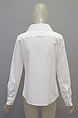Shirt, Viktor & Rolf (Dutch, founded 1993), cotton, Dutch