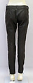 Ensemble, Alexander McQueen (British, founded 1992), silk, leather, British