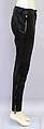 Ensemble, Alexander McQueen (British, founded 1992), silk, leather, British
