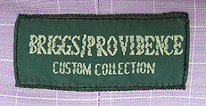 Suit, (a) wool, silk; (b) wool, silk, metal; (c) cotton; (d) silk, leather, metal; (e) cotton; (f, g) metal, enamel; (h) silk, metal; (i) silk, metal; (j, k) synthetic; (l, m) silk, leather, metal; (n, o) silk, leather; (p) wool, silk, leather., American