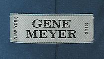 Suit, (a) wool; (b) wool; (c) silk; (d) silk, leather, metal; (e) cotton; (f) metal; (g, h) metal, enamel; (i) silk; (j, k) cotton, synthetic; (l, m) silk, leather, metal; (n, o) leather; (p) wool, silk, leather; (q) wood, rubber., American