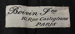 Bow tie, silk, French
