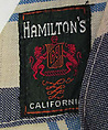 Necktie, linen, American