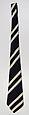 Necktie, silk, American
