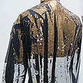 Shirt, Issey Miyake (Japanese, 1938–2022), cotton, metal, mother-of-pearl, Japanese