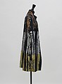 Shirt, Issey Miyake (Japanese, 1938–2022), cotton, metal, mother-of-pearl, Japanese