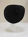 Hat, wool, silk, American