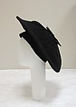 Hat, wool, silk, American