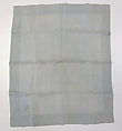 Handkerchief, silk, American or European