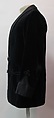 Ensemble, silk, wool, metal, synthetic, British