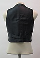 Ensemble, silk, wool, metal, synthetic, British