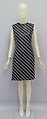 Ensemble, Bill Blass Ltd. (American, founded 1970), (a) wool, silk, synthetic; (b) silk, synthetic, American